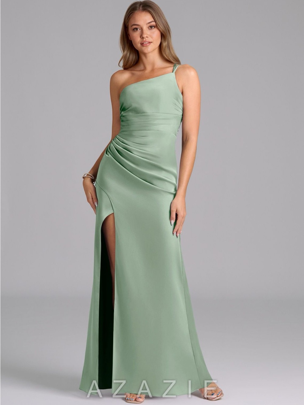Azazie Agave Eren Dress